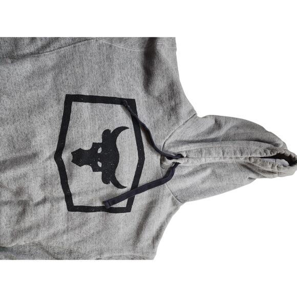 Under Armour Project Rock Hoodie Medium Sweatshirt Bull Blood Sweat Respect Gym - Picture 11 of 16